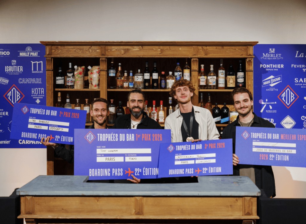 Trophées du Bar 2026 : quatre finalistes aux couleurs de Gabriel Boudier